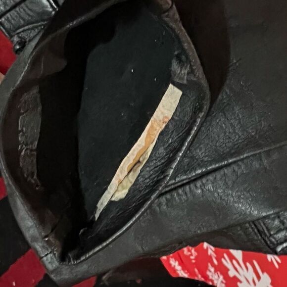 Nevada Blue Vintage Leather Pants **SEE PICS AND DESCRIPTION ** - Picture 9 of 11